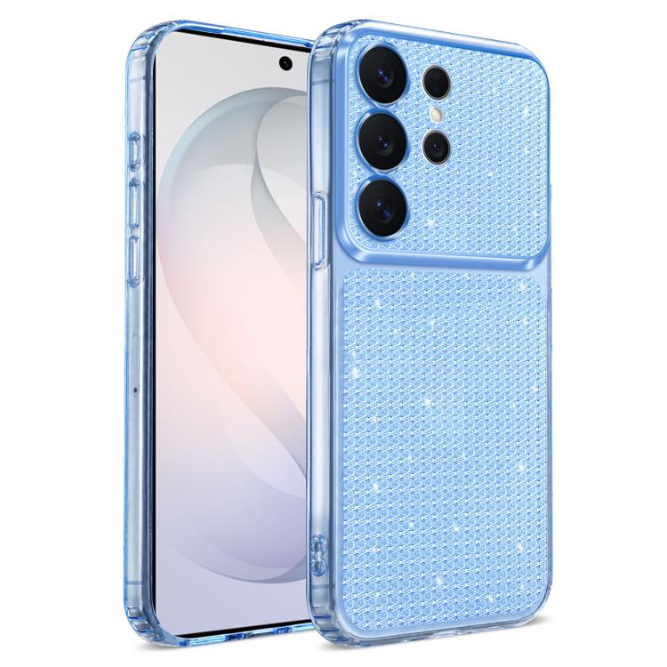 Custodia per telefono con airbag e glitter a forma di diamante scintillante, For Galaxy S26 FE 5G / S25 FE 5G, For Galaxy S26+ 5G, For Galaxy S26 Ultra 5G, For Galaxy S26 5G