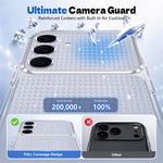 Custodia per telefono con airbag e glitter a forma di diamante scintillante, For Galaxy S25 5G / S24 5G, For Galaxy S25 Ultra 5G, For Galaxy S24 FE 5G, For Galaxy S24 Ultra 5G