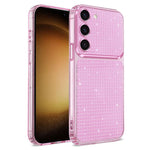 Custodia per telefono con airbag e glitter a forma di diamante scintillante, For Galaxy S23 FE 5G, For Galaxy S23 Ultra 5G, For Galaxy S23+ 5G, For Galaxy S23 5G