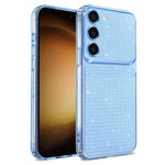 Custodia per telefono con airbag e glitter a forma di diamante scintillante, For Galaxy S23 FE 5G, For Galaxy S23 Ultra 5G, For Galaxy S23+ 5G, For Galaxy S23 5G