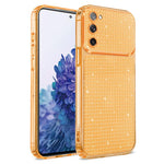 Custodia per telefono con airbag e glitter a forma di diamante scintillante, For Galaxy S20 FE 2022 / S20 FE, For Galaxy S22 Ultra 5G, For Galaxy S21 FE 5G