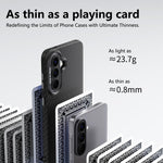 Custodia per telefono ABEEL leggera serie Zero Feel in fibra di lyocell, adesiva e magnetica, realizzata in fibra di lyocell., For Galaxy A57 5G, For Galaxy A37 5G