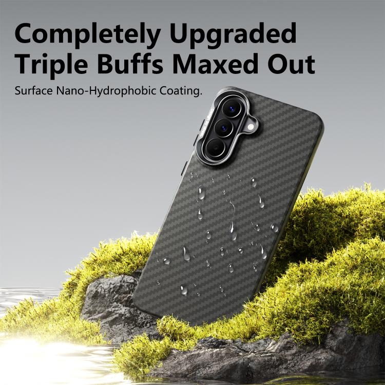 Custodia per telefono ABEEL leggera serie Zero Feel in fibra di lyocell, adesiva e magnetica, realizzata in fibra di lyocell., For Galaxy A57 5G, For Galaxy A37 5G