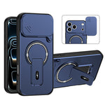 Custodia magnetica per telefono con supporto scorrevole per fotocamera., For iPhone 17 Pro Max, For iPhone 17 Pro, For iPhone 17, For iPhone 16 Pro Max