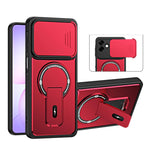 Custodia magnetica per telefono con supporto scorrevole per fotocamera., For Galaxy A57 5G, For Galaxy A37 5G, For Galaxy A27 5G, For Galaxy A07 4G