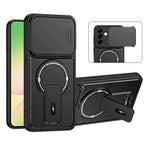 Custodia magnetica per telefono con supporto scorrevole per fotocamera., For Galaxy A26 5G / A17 5G, For Galaxy A56 5G