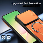 Custodia magnetica per telefono con supporto scorrevole per fotocamera., For Galaxy A57 5G, For Galaxy A37 5G, For Galaxy A27 5G, For Galaxy A07 4G