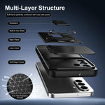 Custodia magnetica per telefono con supporto scorrevole per fotocamera., For Galaxy S26+ 5G, For Galaxy S26 Edge 5G, For Galaxy S26 Ultra 5G, For Galaxy S26 5G