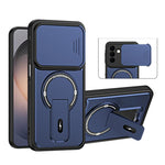 Custodia magnetica per telefono con supporto scorrevole per fotocamera., For Galaxy S26+ 5G, For Galaxy S26 Edge 5G, For Galaxy S26 Ultra 5G, For Galaxy S26 5G