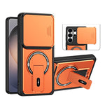Custodia magnetica per telefono con supporto scorrevole per fotocamera., For Galaxy S26+ 5G, For Galaxy S26 Edge 5G, For Galaxy S26 Ultra 5G, For Galaxy S26 5G