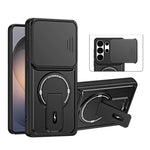 Custodia magnetica per telefono con supporto scorrevole per fotocamera., For Galaxy S26+ 5G, For Galaxy S26 Edge 5G, For Galaxy S26 Ultra 5G, For Galaxy S26 5G