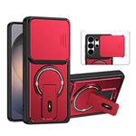 Custodia magnetica per telefono con supporto scorrevole per fotocamera., For Galaxy S26+ 5G, For Galaxy S26 Edge 5G, For Galaxy S26 Ultra 5G, For Galaxy S26 5G