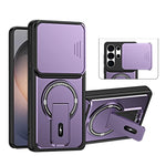 Custodia magnetica per telefono con supporto scorrevole per fotocamera., For Galaxy S26+ 5G, For Galaxy S26 Edge 5G, For Galaxy S26 Ultra 5G, For Galaxy S26 5G
