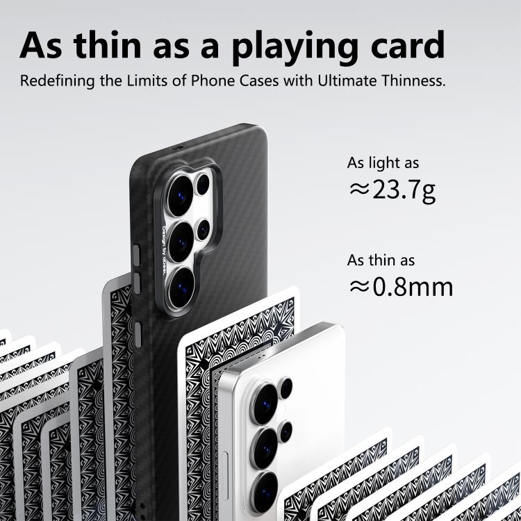 Custodia per telefono ABEEL leggera serie Zero Feel in fibra di lyocell, adesiva e magnetica, realizzata in fibra di lyocell., For Galaxy S26 Ultra 5G, For Galaxy S26 5G, For Galaxy S25 5G, For Galaxy S25 Ultra 5G