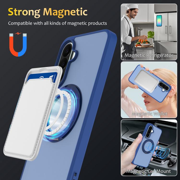 Custodia magnetica con supporto girevole Skin Feel per telefono, For Galaxy A25 5G, For Galaxy S23 Ultra 5G, For Galaxy S23 5G