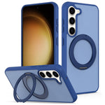 Custodia magnetica con supporto girevole Skin Feel per telefono, For Galaxy A25 5G, For Galaxy S23 Ultra 5G, For Galaxy S23 5G