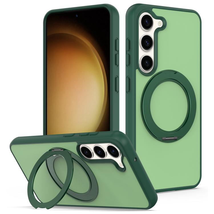 Custodia magnetica con supporto girevole Skin Feel per telefono, For Galaxy A25 5G, For Galaxy S23 Ultra 5G, For Galaxy S23 5G