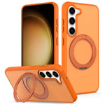 Custodia magnetica con supporto girevole Skin Feel per telefono, For Galaxy A25 5G, For Galaxy S23 Ultra 5G, For Galaxy S23 5G