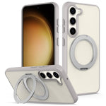 Custodia magnetica con supporto girevole Skin Feel per telefono, For Galaxy A25 5G, For Galaxy S23 Ultra 5G, For Galaxy S23 5G