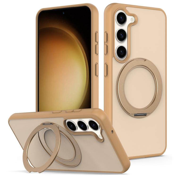Custodia magnetica con supporto girevole Skin Feel per telefono, For Galaxy A25 5G, For Galaxy S23 Ultra 5G, For Galaxy S23 5G