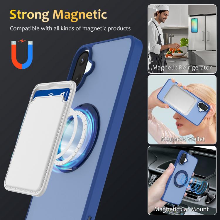 Custodia magnetica con supporto girevole Skin Feel per telefono, For Galaxy A08 / A07 4G&5G, For Galaxy A18 / A17 4G&5G, For Galaxy S25 FE / S26 FE 5G, For Galaxy S26+ 5G