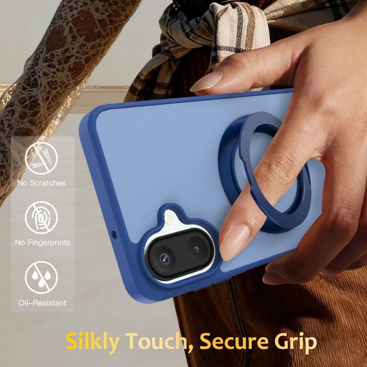 Custodia magnetica con supporto girevole Skin Feel per telefono, For Galaxy A08 / A07 4G&5G, For Galaxy A18 / A17 4G&5G, For Galaxy S25 FE / S26 FE 5G, For Galaxy S26+ 5G