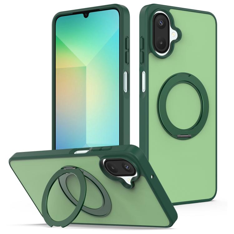 Custodia magnetica con supporto girevole Skin Feel per telefono, For Galaxy A08 / A07 4G&5G, For Galaxy A18 / A17 4G&5G, For Galaxy S25 FE / S26 FE 5G, For Galaxy S26+ 5G