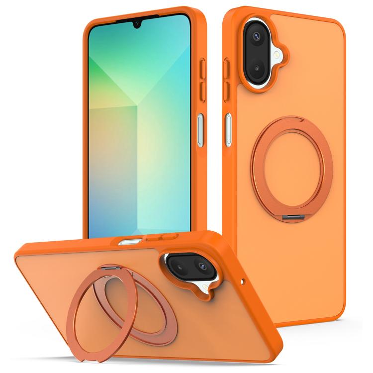 Custodia magnetica con supporto girevole Skin Feel per telefono, For Galaxy A08 / A07 4G&5G, For Galaxy A18 / A17 4G&5G, For Galaxy S25 FE / S26 FE 5G, For Galaxy S26+ 5G