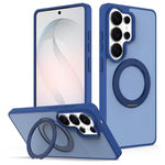 Custodia magnetica con supporto girevole Skin Feel per telefono, For Galaxy S26 Ultra 5G, For Galaxy S26 5G, For Galaxy A57 5G, For Galaxy A27 / A37 / A36 / A56 5G