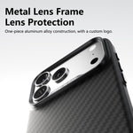 Custodia per telefono ABEEL leggera serie Zero Feel in fibra di lyocell, adesiva e magnetica, realizzata in fibra di lyocell., For iPhone 17, For iPhone 16 Pro Max, For iPhone 16 Pro, For iPhone 16