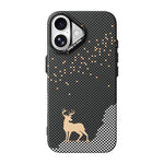 Custodia per telefono ABEEL leggera serie Zero Feel in fibra di lyocell, adesiva e magnetica, realizzata in fibra di lyocell., For iPhone 17, For iPhone 16 Pro Max, For iPhone 16 Pro, For iPhone 16