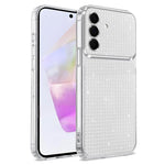 Custodia per telefono con airbag e glitter a forma di diamante scintillante, For Galaxy A18 / A17 / A26 5G, For Galaxy A27 5G / M47 5G, For Galaxy A57 5G, For Galaxy A37 5G / A56 5G / A36 5G