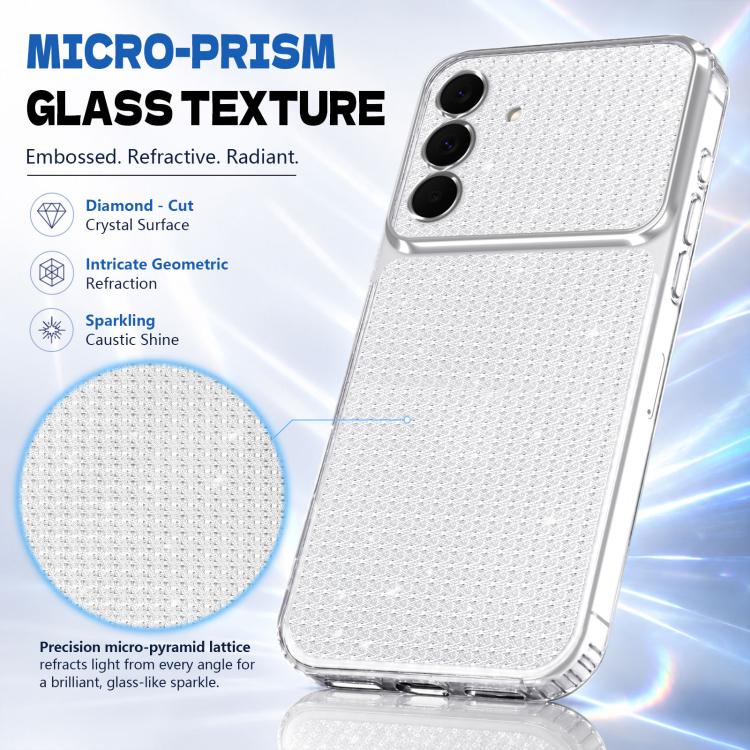 Custodia per telefono con airbag e glitter a forma di diamante scintillante, For Galaxy A18 / A17 / A26 5G, For Galaxy A27 5G / M47 5G, For Galaxy A57 5G, For Galaxy A37 5G / A56 5G / A36 5G