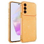 Custodia per telefono con airbag e glitter a forma di diamante scintillante, For Galaxy A18 / A17 / A26 5G, For Galaxy A27 5G / M47 5G, For Galaxy A57 5G, For Galaxy A37 5G / A56 5G / A36 5G