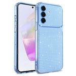 Custodia per telefono con airbag e glitter a forma di diamante scintillante, For Galaxy A18 / A17 / A26 5G, For Galaxy A27 5G / M47 5G, For Galaxy A57 5G, For Galaxy A37 5G / A56 5G / A36 5G
