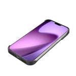 Custodia magnetica per telefono in PC con texture in fibra di carbonio, senza cornice e a metà rivestimento., For iPhone 18 Pro, For iPhone 18 Pro Max, For iPhone 17 Pro Max, For iPhone 17 Pro
