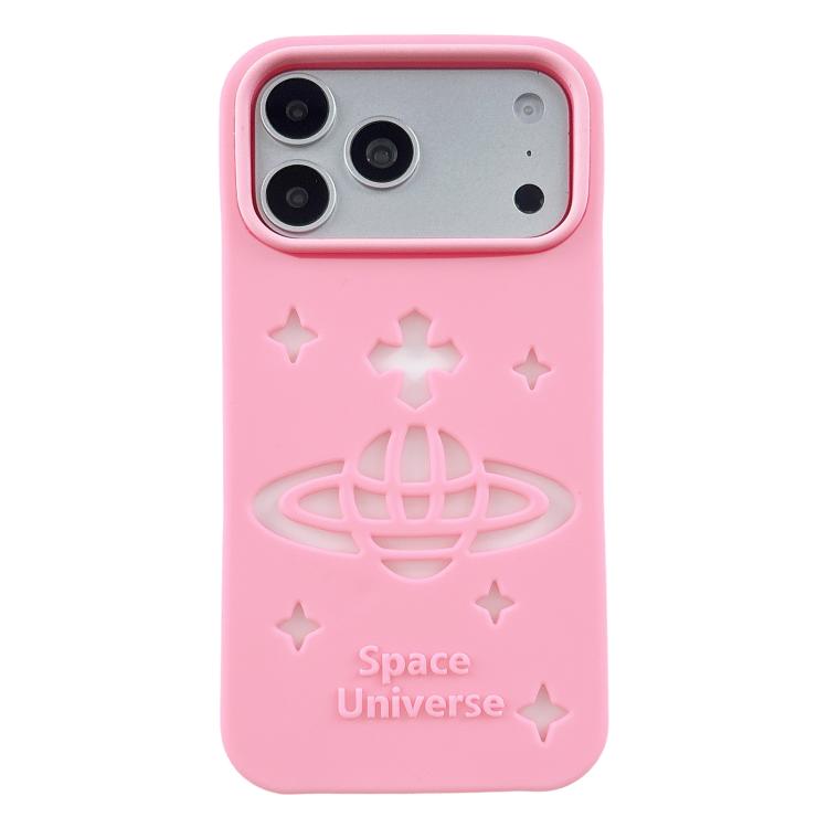 Custodia per telefono in silicone con design a rilievo a forma di astronave, For iPhone 17 Pro Max, For iPhone 17 Pro, For iPhone 17, For iPhone 16 Pro Max, For iPhone 16 Pro, For iPhone 16 Plus, For iPhone 16, For iPhone 15 Pro Max, For iPhone 14 Pro ...