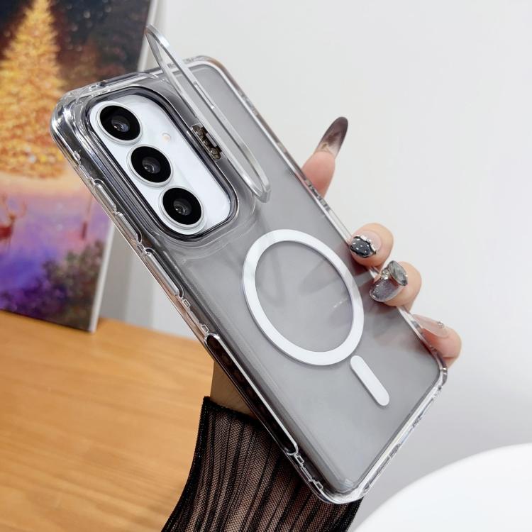 Supporto magnetico per obiettivo fotografico trasparente, custodia per telefono, For Galaxy A57 5G, For Galaxy A37 5G, For Galaxy A27 5G, For Galaxy A17 4G / 5G, For Galaxy A36 5G / A56 5G, For Galaxy A26 5G