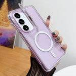 Supporto magnetico per obiettivo fotografico trasparente, custodia per telefono, For Galaxy A57 5G, For Galaxy A37 5G, For Galaxy A27 5G, For Galaxy A17 4G / 5G, For Galaxy A36 5G / A56 5G, For Galaxy A26 5G