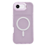Custodia magnetica per telefono con supporto per obiettivo fotografico satinato effetto pelle., For iPhone 17e / 16e, For iPhone 17 Pro Max, For iPhone 17 Pro, For iPhone 17