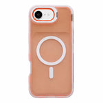 Custodia magnetica per telefono con supporto per obiettivo fotografico satinato effetto pelle., For iPhone 17e / 16e, For iPhone 17 Pro Max, For iPhone 17 Pro, For iPhone 17