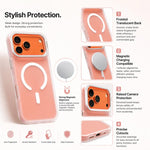 Custodia magnetica per telefono con supporto per obiettivo fotografico satinato effetto pelle., For iPhone 15 Pro Max, For iPhone 15 Pro, For iPhone 15 Plus, For iPhone 15