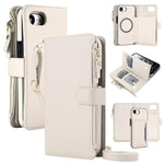 KLT-033 Portafoglio 2 in 1 con cerniera rimovibile e custodia magnetica per telefono con cordino, For iPhone 18 Pro, For iPhone 18 Pro Max, For iPhone 17e / 16e