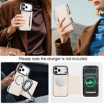 KLT-033 Portafoglio 2 in 1 con cerniera rimovibile e custodia magnetica per telefono con cordino, For iPhone 17 Pro Max, For iPhone 17 Pro, For iPhone 17