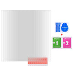 10 pezzi di pellicola in vetro temperato ad allumina media da 0,26 mm, For Galaxy Z Fold8 5G, For Galaxy Z Fold8 Ultra 5G