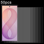 50 pezzi di pellicola in vetro temperato ad allumina media da 0,26 mm, For Galaxy Z Fold8 5G, For Galaxy Z Fold8 Ultra 5G