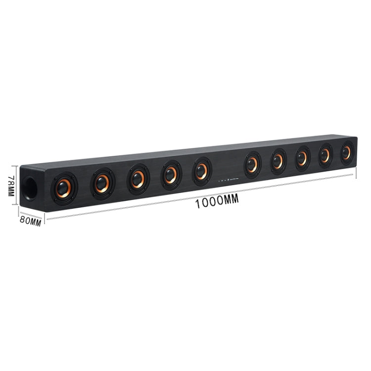 Subwoofer Bluetooth D90 in legno con telecomando