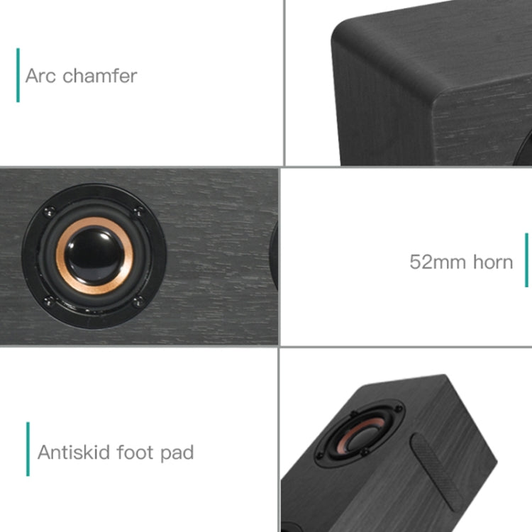 Subwoofer Bluetooth D90 in legno con telecomando