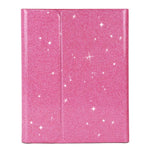 Custodia in pelle con glitter e porta penna per tablet., For iPad 2025 / 2022, For iPad Air 10.9 2020 / 2022, For iPad Pro 11 2022 / 2021 / 2020, For iPad 10.2 2021 / 2020 / 2019, For iPad 9.7 2017 / 2018 / Air 2 / Air