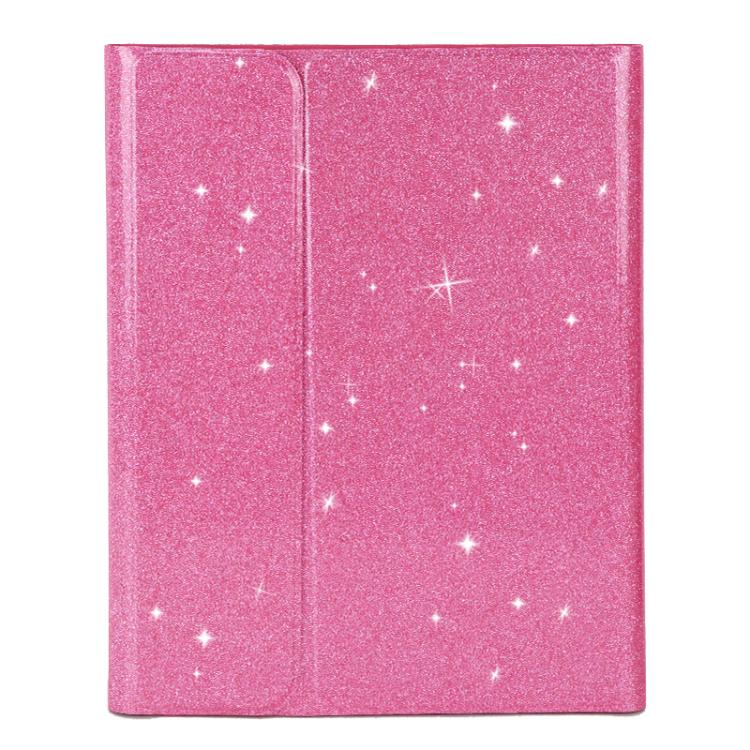 Custodia in pelle con glitter e porta penna per tablet., For iPad 2025 / 2022, For iPad Air 10.9 2020 / 2022, For iPad Pro 11 2022 / 2021 / 2020, For iPad 10.2 2021 / 2020 / 2019, For iPad 9.7 2017 / 2018 / Air 2 / Air